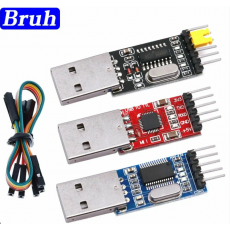 Набор USB-TTL модулей CP2102, PL2303HX, CH340G